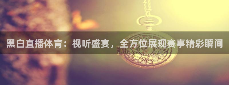 蓝鲸体育直播在线观看免费：黑白直播体育：视听盛宴，全方位展现赛事精彩瞬间