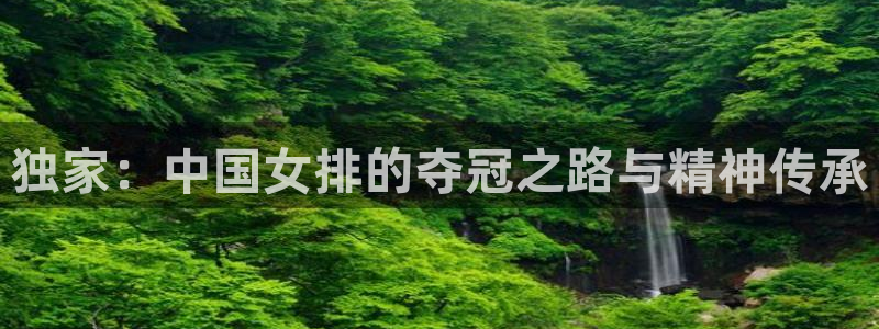 蓝鲸体育直播：独家：中国女排的夺冠之路与精神传承